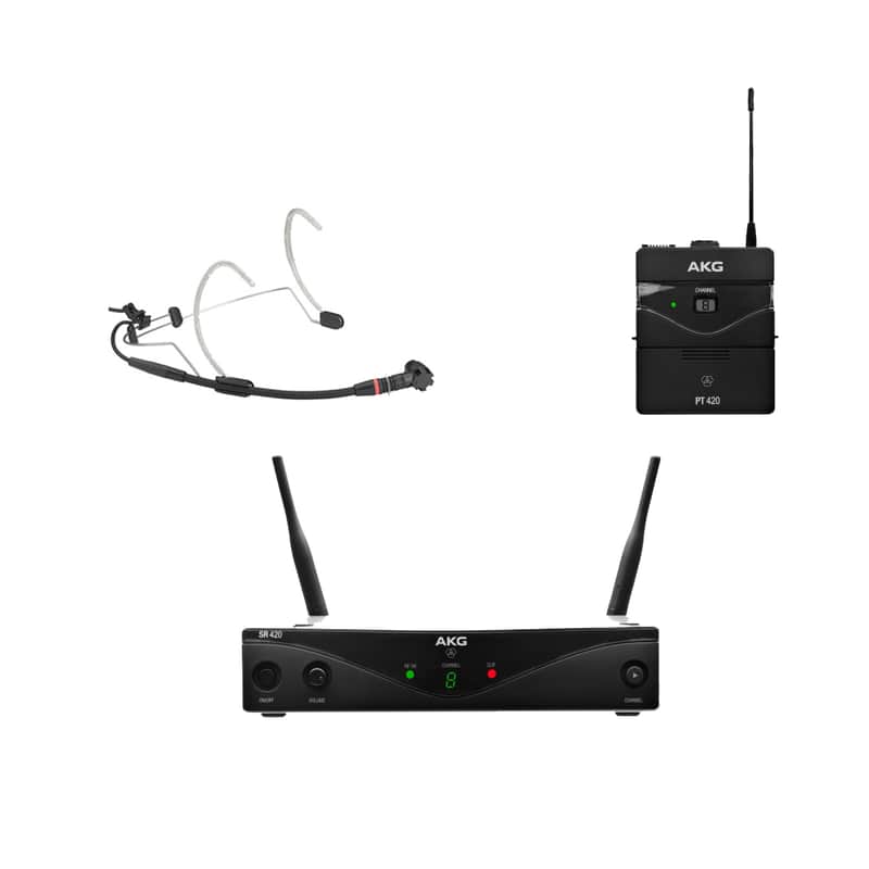 AKG WMS420 Wireless Headset Microphone System (Band A) image 1