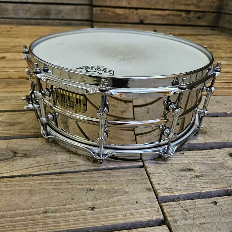 Snare Drum 14" Tama SLP Vintage Steel USED! RKSLP130526 image 1