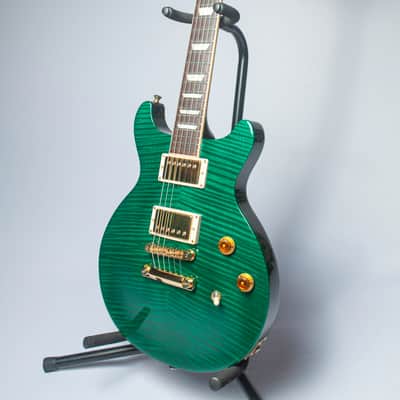 Gibson Les Paul Standard Double Cut 1998 - Jalapeñö Green image 2