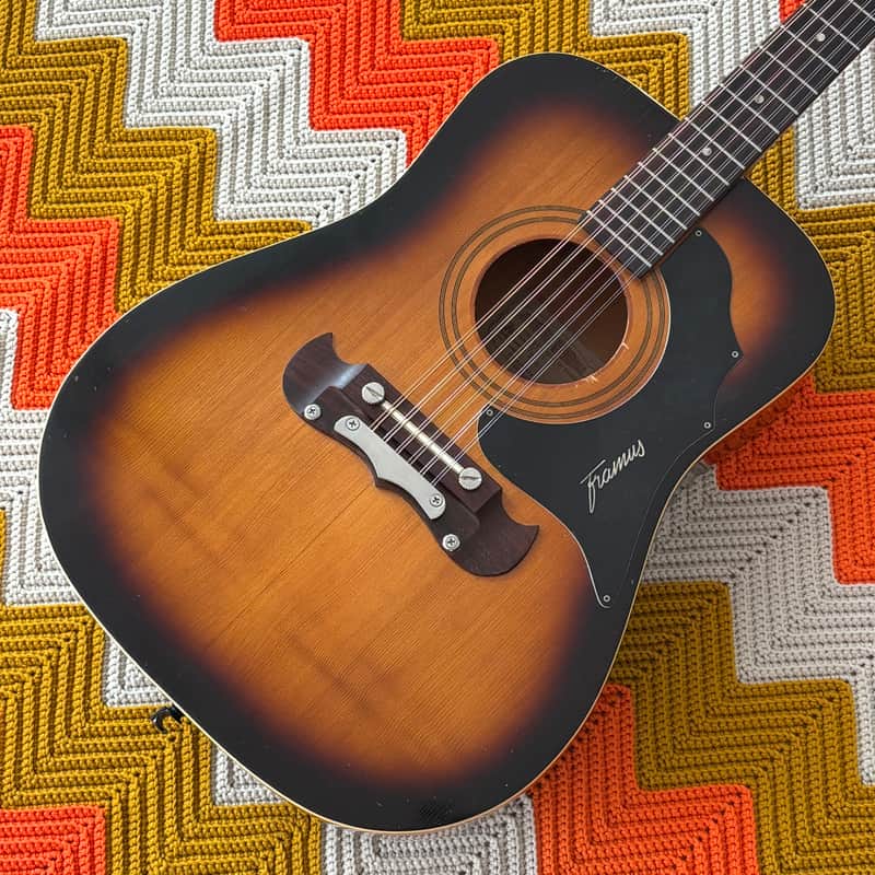 Framus 12 String - Solid and Beefy 12 String!- 1960’s Made in Germany! - Jangle! - image 1