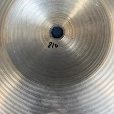 Pre Serial Paiste 602 14" Hi-Hats 810/885 Grams - Natural Finish (ID-Lot-11) image 8