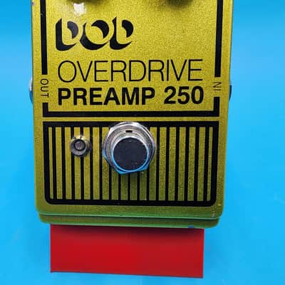 DOD Overdrive Preamp 250 Gold Guitar Effect Pedal 90s Reissue Bass Distortion image 4