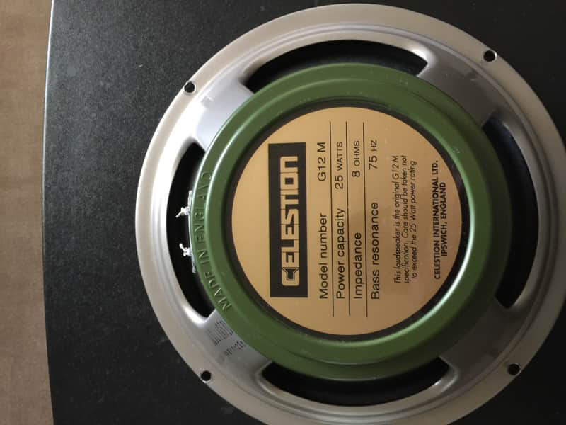 Celestion Greenback G12M made in England | Reverb