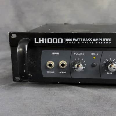 Hartke LH1000 1000-Watt Bass Amplifier and Valve Preamp image 2