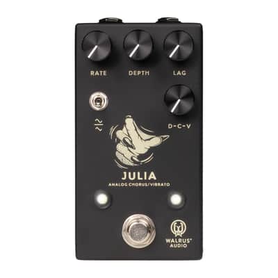 Walrus Audio Julia V2 Analog Chorus / Vibrato Pedal (Black) image 1