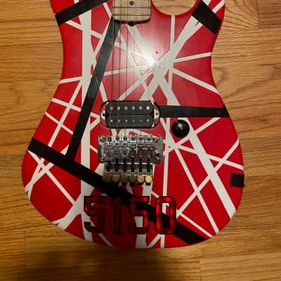 Chris Locke 5150 Tribute Guitar Van Halen Replica Frankenstrat image 3