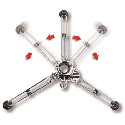 SONOR Serie 600 Asta a giraffa per piatto doppia image 5
