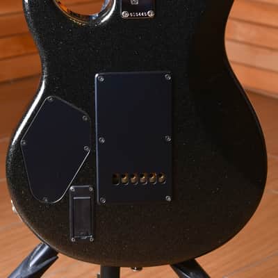 Music Man Luke HSS Black Sparkle - pick up manico Crossroad image 20