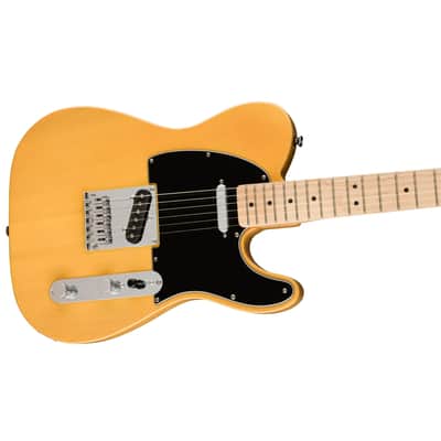 Squier® Affinity Series™ Telecaster, Maple Fingerboard, Butterscotch Blonde, 0378203550 Bundle w/ 12-Pack Guitar Picks & Liquid Audio Polishing Cloth image 4