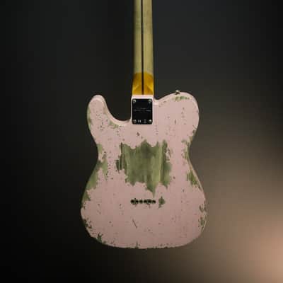 Fender Fender Custom Shop 1951 HS Telecaster - Super Heavy Relic Shell Pink 2024 - Super Heavy Relic Shell Pink image 9