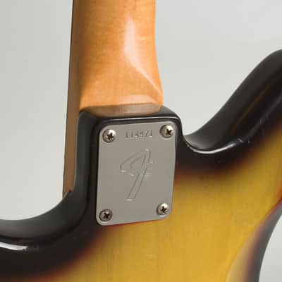 Fender  Electric XII 12 String Solid Body Electric Guitar (1965), ser. #114971, black gig bag case. image 10