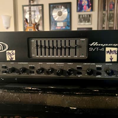 Pantera Rex Brown ACTUAL BASS MAIN TOUR RIG ONE OF A KIND Dimebag Cfh Svt Ampeg image 4