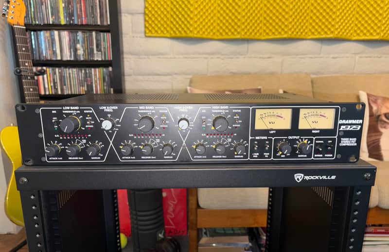Drawmer 1973 Three Band Stereo FET Compressor. Like New image 1