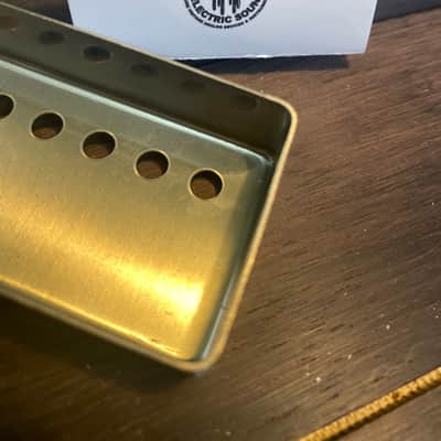 General Vintage Tone  PAF '50S SPEC Humbucker PAF cover made in natural steel 1 15/16" 49.2MM 2019 N image 2