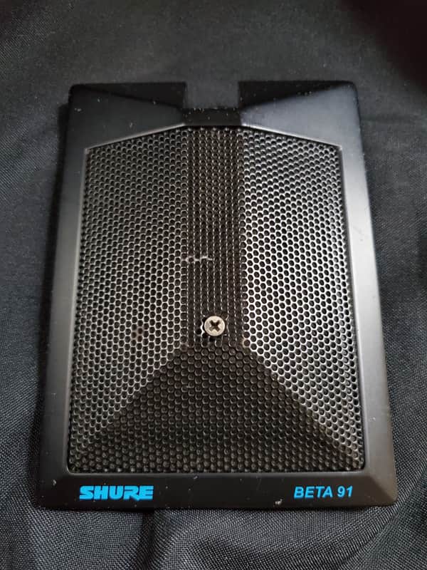 Vintage Shure BETA 91 Boundary Condenser Microphone - Black image 1