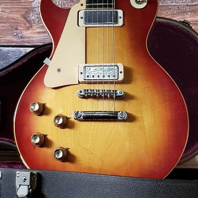 Gibson Les Paul Deluxe 1973, Cherryburst - LEFTY image 1