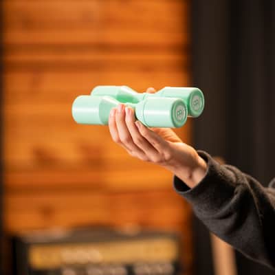 Meinl Artist Series Luis Conte Shaker, Sea Foam Green SH4SF image 5