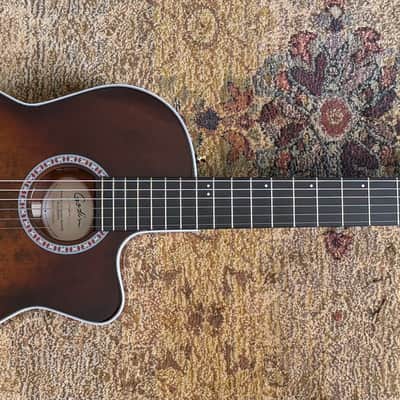 Godin Arena Pro CW Classical Acoustic / Electric Bourbon Burst 2024 or 2025 - Glossy image 2