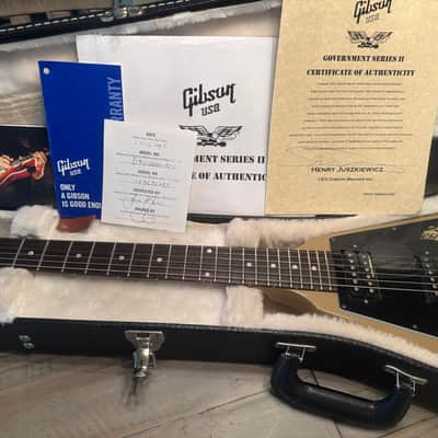 Gibson Limited Edition Government Series II Flying V 2013 - Tan image 5