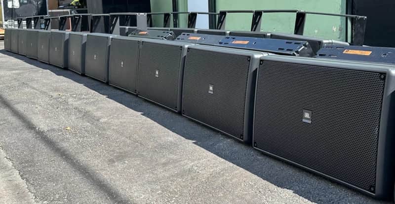 JBL Control SB2210 Black Dual 10" Compact Sub W/Bracket (One) TRUEHEARTSOUND image 1