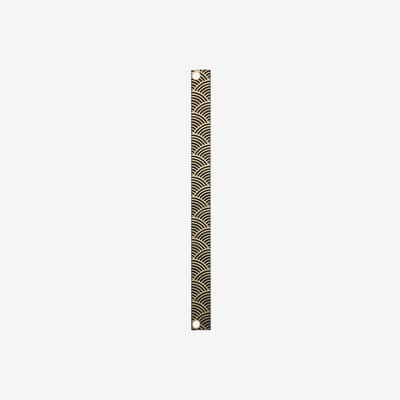 Big T Music Ltd - 2hp Gap Banisher Eurorack Blanking Panel - Black And Gold image 1