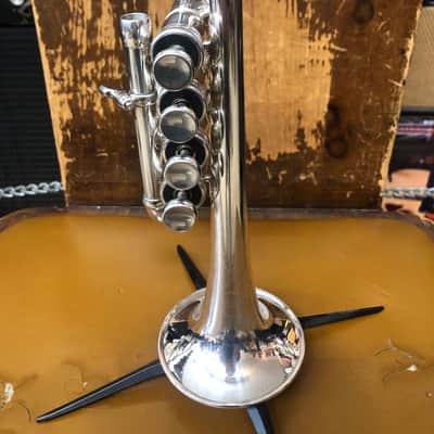 Benge Piccolo Trumpet - Silver 4 Valve USA image 4