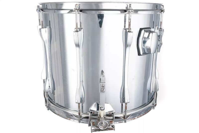 Ludwig 12x15" Stainless Steel 10-Lug Super Sensitive Snare Drum with Parallel Snare System image 2