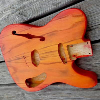 Telecaster Thinline body, swamp ash image 2