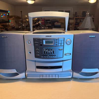 Sony CFD-Z550 CD/Cassette Boombox – Tested & Fully Functional Cassette And Cd✅ image 2