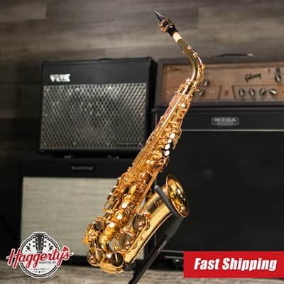 Yamaha YAS-62II Professional Alto Saxophone Gold Lacquer with Case - Used image 1