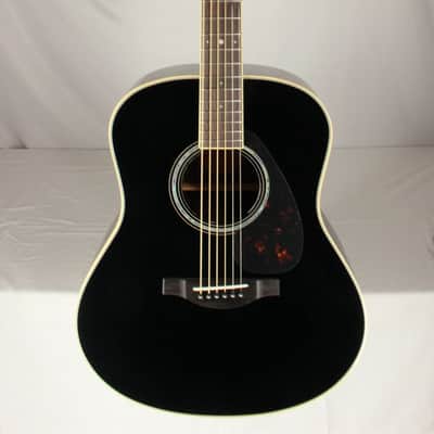 Yamaha LL6 Jumbo Acoustic-Electric Guitar - Black image 1