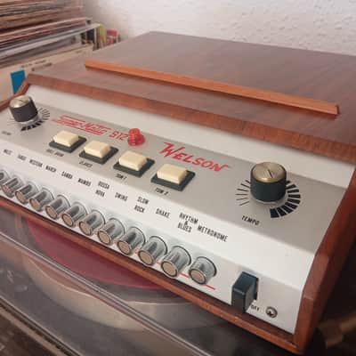 Welson Super-Matic S12 Vintage Analog Rhythm Machine Drum Box (Italy, 1970s) image 7