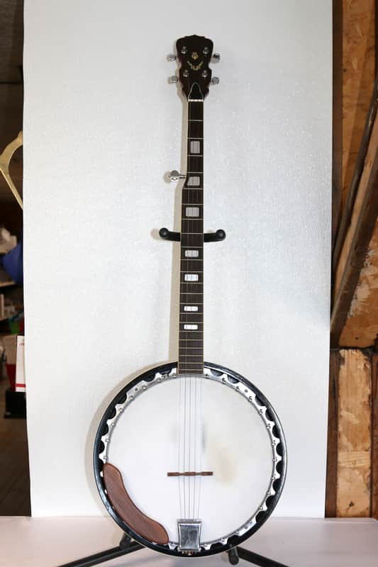 Vintage Astro 5 String Closed Back Banjo With Case image 1
