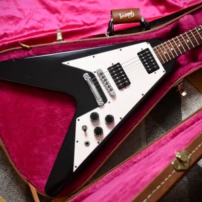 Gibson Flying V 1969 Reissue Ebony (Pre-Owned, 1994) image 1