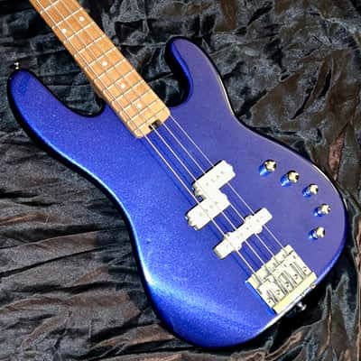 Charvel Pro-Mod San Dimas PJ Bass Guitar 2021 - Mystic Blue image 7