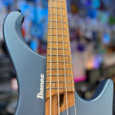 Ibanez EHB Ergonomic Headless Bass Guitar - Arctic Ocean Matte Auth Deal! 995 GET PLEK’D! image 5