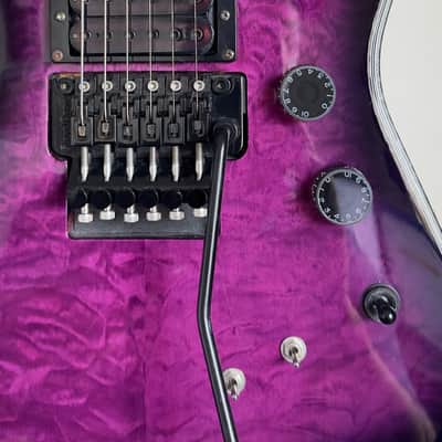 Schecter E-1 FR-S Special Edition Trans Purple Burst | Sustainiac | Floyd Rose 1500 | Stainless Frets image 9