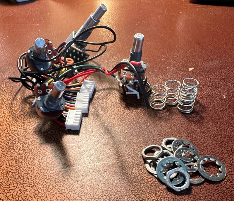 Prewired Ibanez SR300 Bass Potentiometers image 1