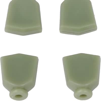 Light Green Plastic Tuning Key Buttons Machine Head Buttons Replacement for Guitar Pack of 6 image 2