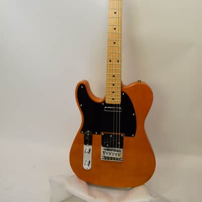 2015 Squier Affinity Series Telecaster Left-Handed Electric Guitar, Maple Fingerboard, Butterscotch Blonde w/ Bag image 2