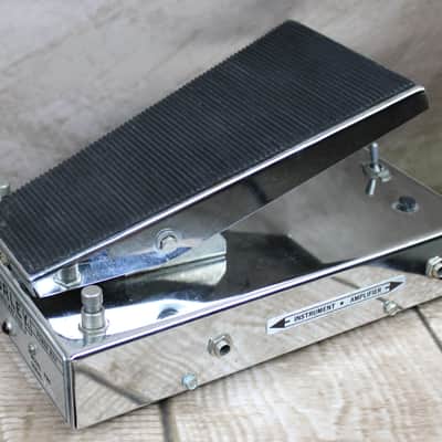 Morley PWF - Power Fuzz Wah Pedal - Chrome - 1970's image 2