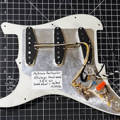 MyDream Partcaster Custom Built - Surf Green-over-Sunburst SRV image 12