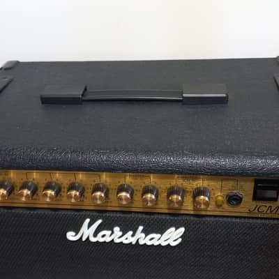 Marshall JCM 900 Model 4101 100-Watt Hi Gain Dual Reverb 1x12 Combo 1990s - Black Bild 4