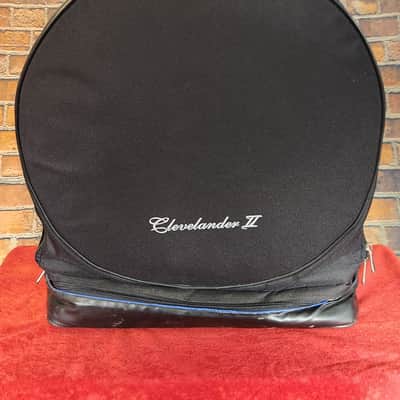 Clevelander II 5.5x14" Student Snare Drum Black w/ Carrying Bag, Stand & Practice Pad image 15