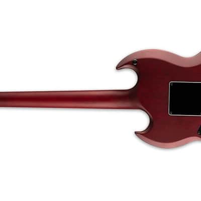LTD LVIPER1000ETQMSTBCS VIPER-1000 EVERTUNE STBCS SEE THRU BLACK CHERRY image 6