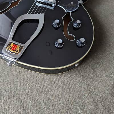 Hagstrom '67 Viking II 2023 - Present - Black Gloss image 3
