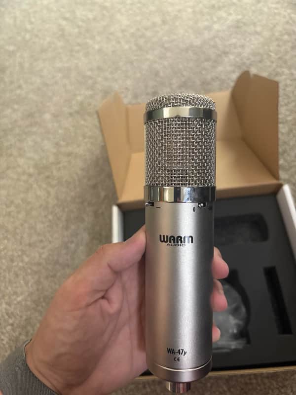 Warm Audio WA-47jr Large Diaphragm Multipattern FET Condenser Microphone 2018 - Present - Nickel image 1