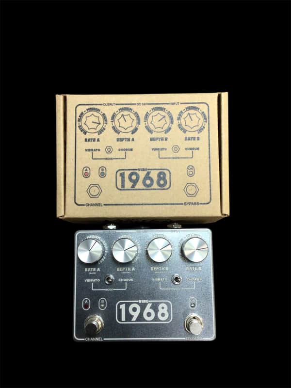 King Tone Guitar 1968 Vibe 2020 - 2021 - Silver X4279 image 1