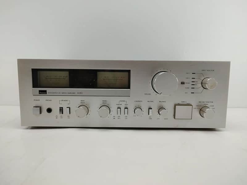 Sansui A-80 Stereo Integrated DC Servo Amplifier - 1980 image 1