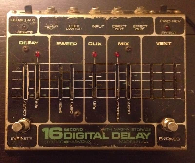 Original Electro Harmonix 16 Second Digital Delay & Controller - Vintage - RARE image 1